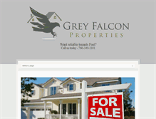 Tablet Screenshot of gfhousing.com